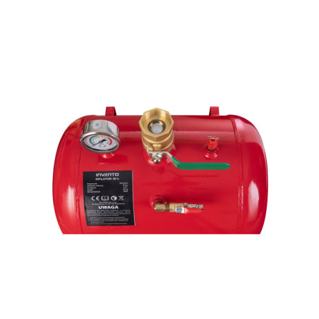 INVENTO 30L Tire Inflator - Professional tool for quickly inflating tubeless tires.