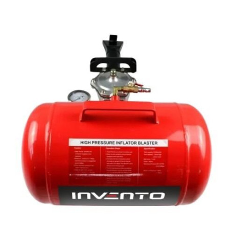 Gonfleur à gâchette INVENTO BOMB 40L : puissance et rapidité pour pneus tubeless.