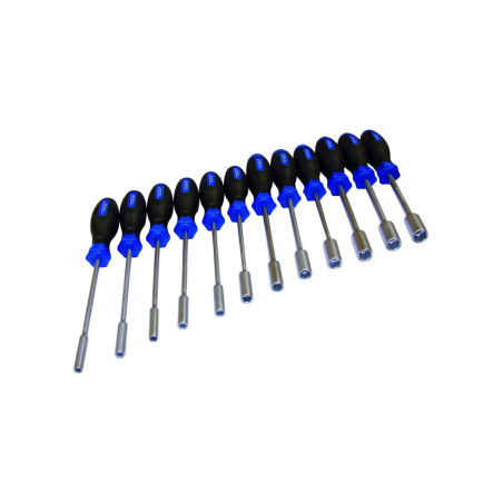 Schroevendraaiers met hulzen - (set van 12 stukken) - 30112MR - 30112MR