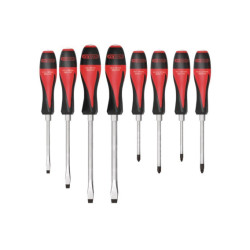 JUEGO DE HERRAMIENTAS KS DE 8 PIEZAS DE DESTORNILLADOR PLANO ULTIMATE 5.5A10MM PH1/2 PH1/2