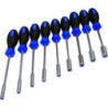 Tournevis emmanchés - (jeu de 9 pièces) - 30119mr