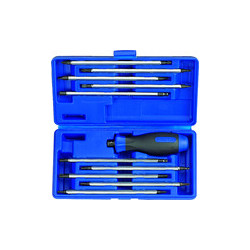 Destornillador reversible de hoja (juego de 11 piezas) - 32518mr