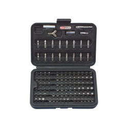 JUEGO DE BROCAS DE DESTORNILLADOR DE 1/4" DE 95 ACCESORIOS + ADAPTADORES KS TOOLS