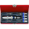 Coffret de tournevis à frapper et accessoires - 10 pièces - 4505mr