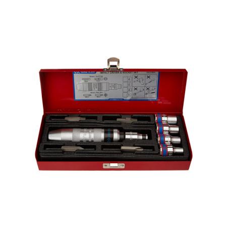 Punch Screwdriver Set & Accessoires - 10 Stukken - 4505mr