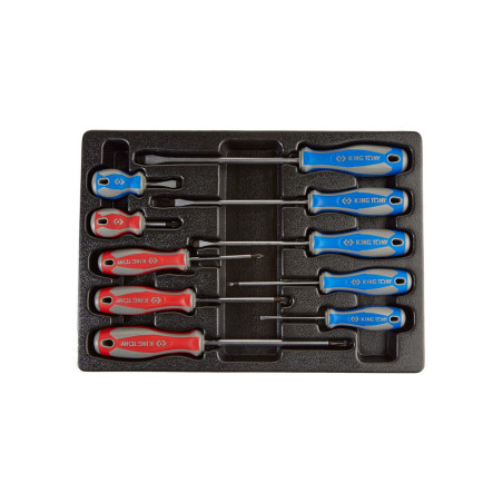 Cacciavite termoformato a fessure e Phillips - 10 pezzi - 931110mr