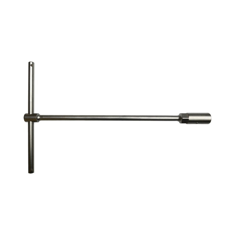 CHIAVE A BUSSOLA LUNGA CON UTENSILI KS A MANICO A T DA 8 MM