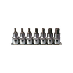 SCHROEVENDRAAIERDOPPEN 1/2" 6 DOPPEN DOPPEN SET VAN 7 DELEN