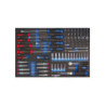 Evawave-sockettray. 1/4" metrische accessoires. Schroevendraaier - 92593MRE