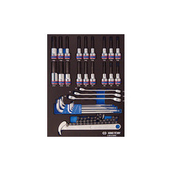 Chiave a 6 punte Evawave e vassoio per cacciavite Torx 990131mre