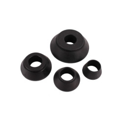 Ensemble de 4 cônes de centrage haute qualité pour travaux de précision.