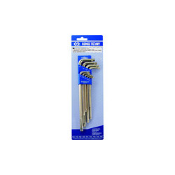 Kit di chiave lunga Torx nella fondina - 9 pezzi - 20319pr