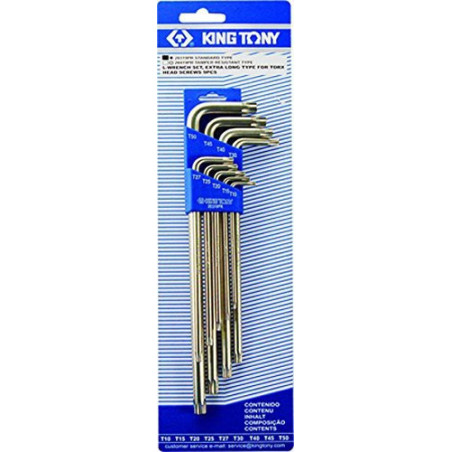 Torx Langschlüssel-Set im Holster – 9 Teile – 20319 Pr