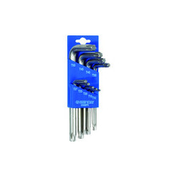 Set di chiave Torx maschio nella custodia - 9 pezzi - 20309pr
