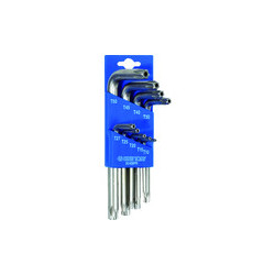 Set di chiave inglese maschio Resistorx nel custodia - 9 pezzi - 20409pr