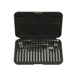 EMBOUTS DE VISSAGE ENTRAINEMENT 6 PANS 10 MM COFFRET DE 42 PIECES KS TOOLS
