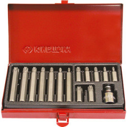 Embouts tournevis Torx 10 mm (coffret de 15 pièces) - 1015PQ