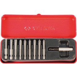 Punte per cacciavite a scanalatura da 1/4" (set da 10 pezzi) - 1010MQ01