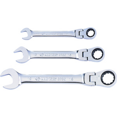 Cabeza articulada de llave combinada de trinquete - 3730 m