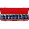 Set da 1" 6-Point Long Socket - 8 pezzi - 8408mp