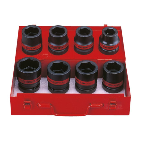 Juego de vaso de impacto de 1" 6 pulgadas - 8 piezas - 8410sp