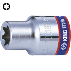 Vaso estándar para tornillos Torx macho de 1/4" (6,35 mm) 2375