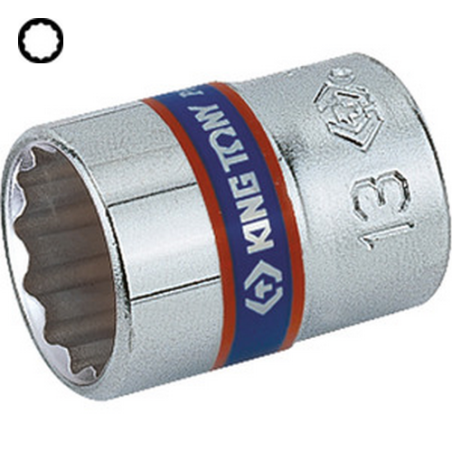 Standaard dop 1/4" (6,35 mm) 12 Punt - 2330