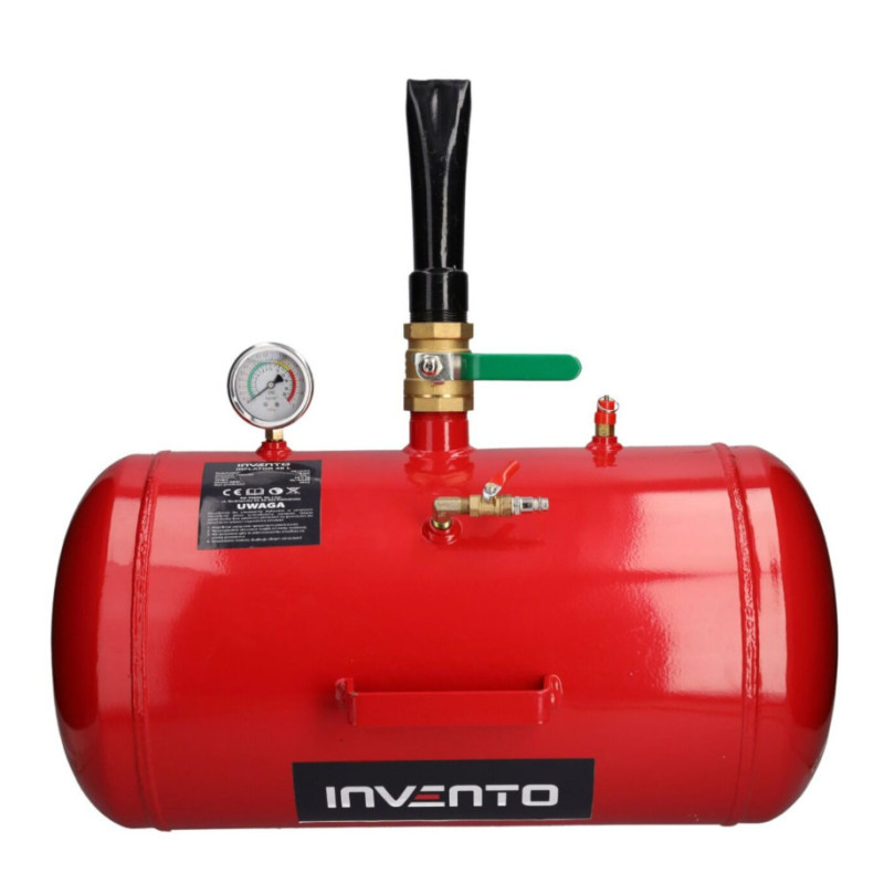 Gonfleur INVENTO : rapide, efficace, durable. Idéal pour pneus tubeless.