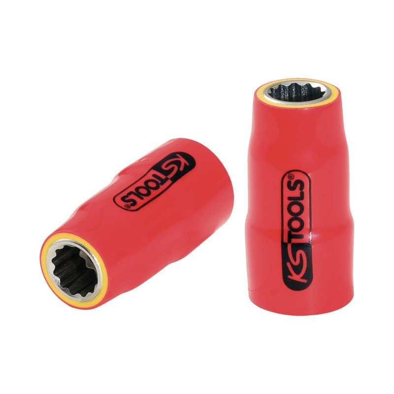 PRESA ISOLATA 1000V 3/8" 12 PUNTI 13 MM KS TOOLS