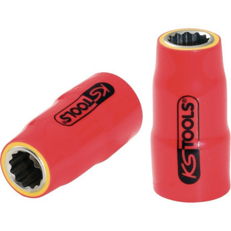 ISOLIERTE FASSUNG 1000V 3/8" 12-PUNKT-13 MM KS WERKZEUGE