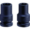 Vaso de impacto para tornillos macho estándar Torx 3/8" (9,53 mm)