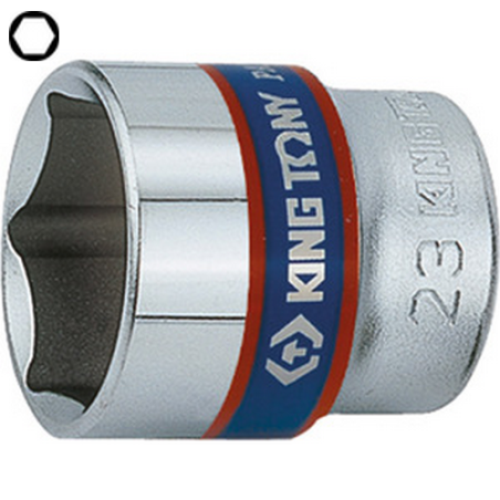 Standaard 3/8" (9,53 mm) 6-punts dop 3335