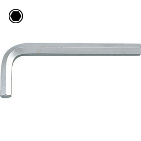 Clé mâle coudée 6 Pans courte 1145mr