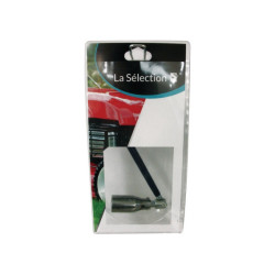 KAARSSLEUTEL MET ARTICULERENDE ARM 21 MM BLAAR