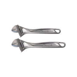 CLE A MOLETTE 10" ET 12" CHROMEE LOT DE 2 KS TOOLS