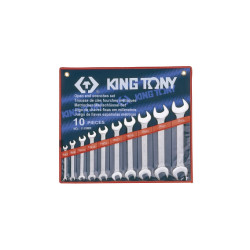 Kit de llave de horquilla métrica - 10 piezas - 1110MR