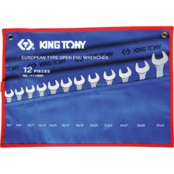 Kit per chiavi a forca metrica - 12 pezzi - 1112MRN