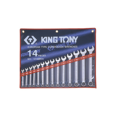 Kit de llave combinada métrica - 14 piezas - 1214MR04