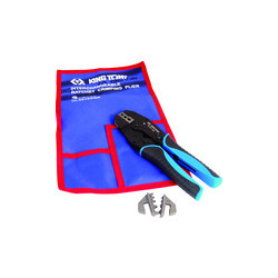 Ratelkrimpgereedschapset met kaken - 3 Stukken - 42103GX