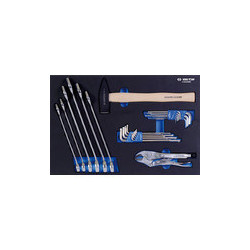 Vassoio Evawave di chiavi combinate. maschi. Morsa Martello e Pinze - 2 - 990226MRE