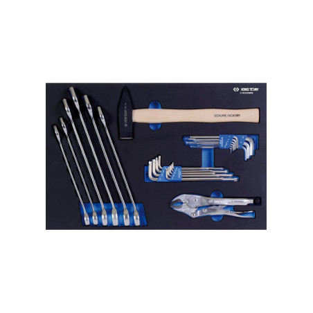 Bandeja Evawave de llaves combinadas. Hombres. Tornillo de banco para martillo y alicates - 2 - 990226MRE