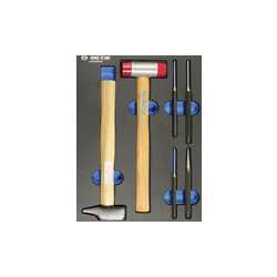 Evawave Pin Punch & Hamerplaat - 6 Stukken - 990106sre