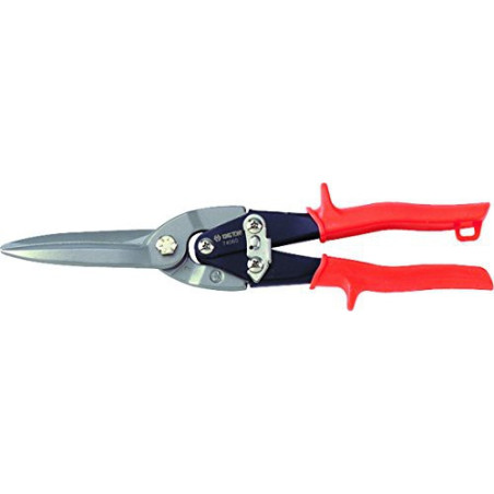 Tijeras de aviación de corte largo y rectas - 74060