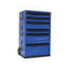 Modulaire technicustrolley op wielen - 6 lades - 874516ba