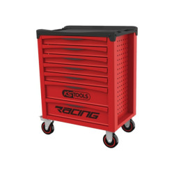 Carrello officina da corsa a 7 cassetti equipaggiato con 241 attrezzi