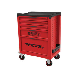 CARRO TALLER DE CARRERAS DE 5 CAJONES EQUIPADO CON 184 HERRAMIENTAS