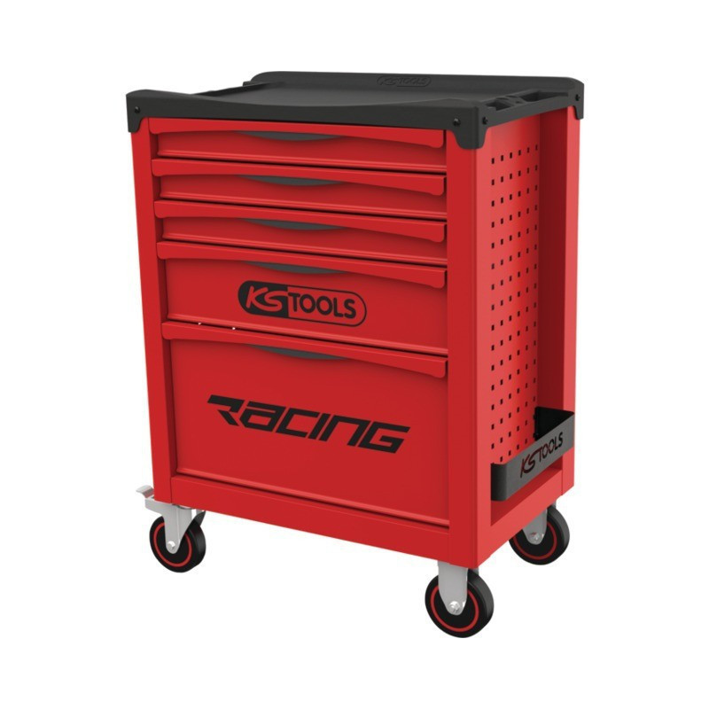 CARRELLO DA REGATA DA OFFICINA A 5 CASSETTI EQUIPAGGIATO CON 184 ATTREZZI