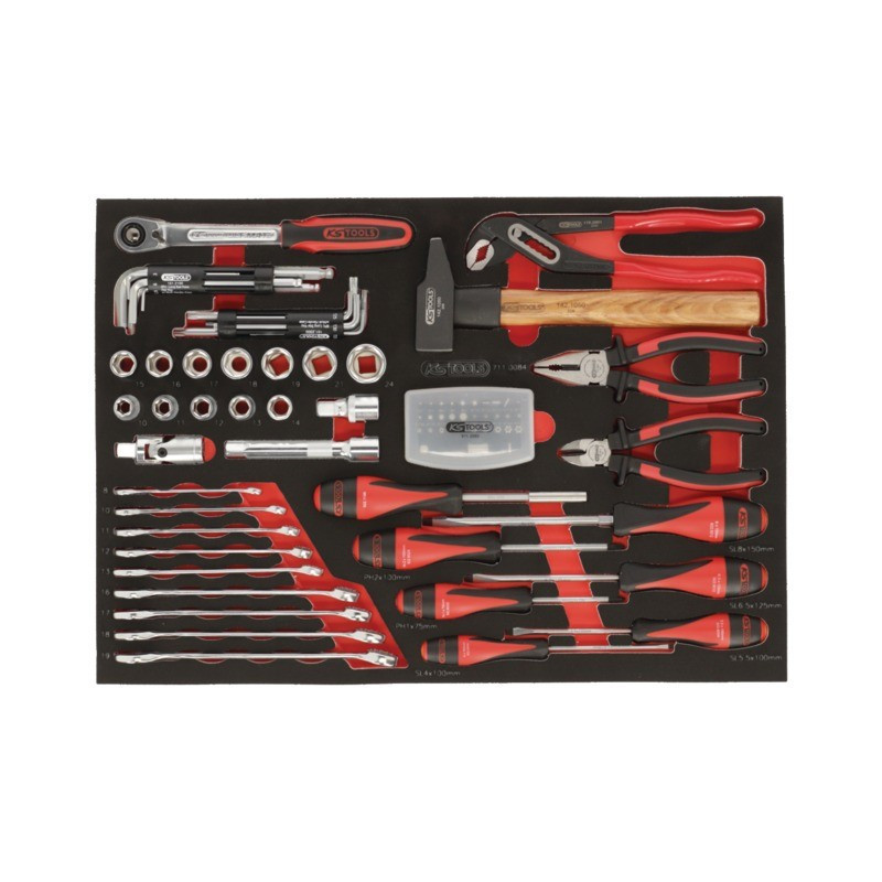 MÓDULO DE HERRAMIENTAS DE 84 PIEZAS DE KS TOOLS