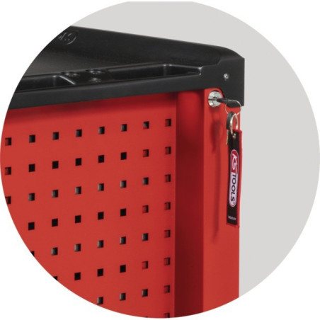 CARRELLO DA CORSA 5 CASSETTI 84 ATTREZZI KS TOOLS