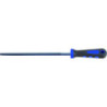 Halbweiche runde Feilen mit Griff 9 mm - 7530210g